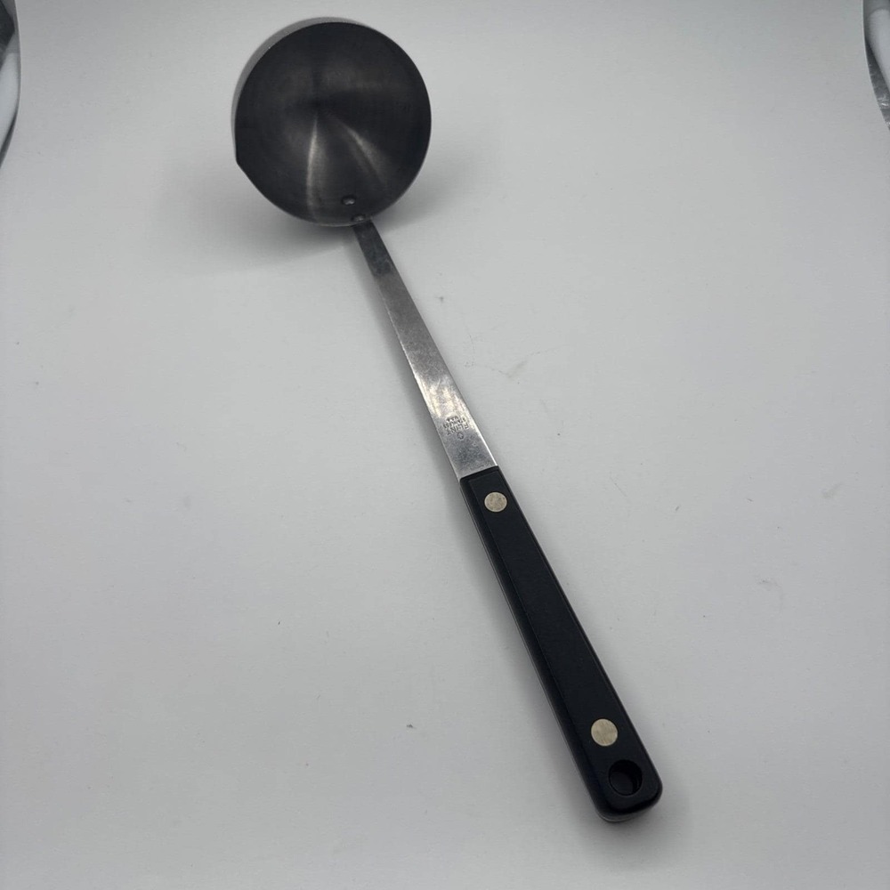 Rare EKCO Forged Retro Vintage Ladle Stainless Steel USA cooking Utensil